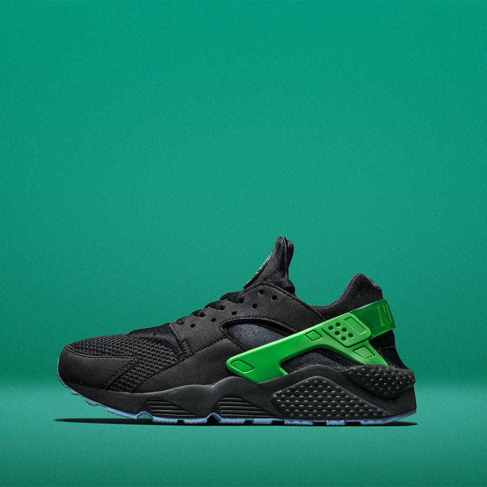 Nike huarache groen best sale